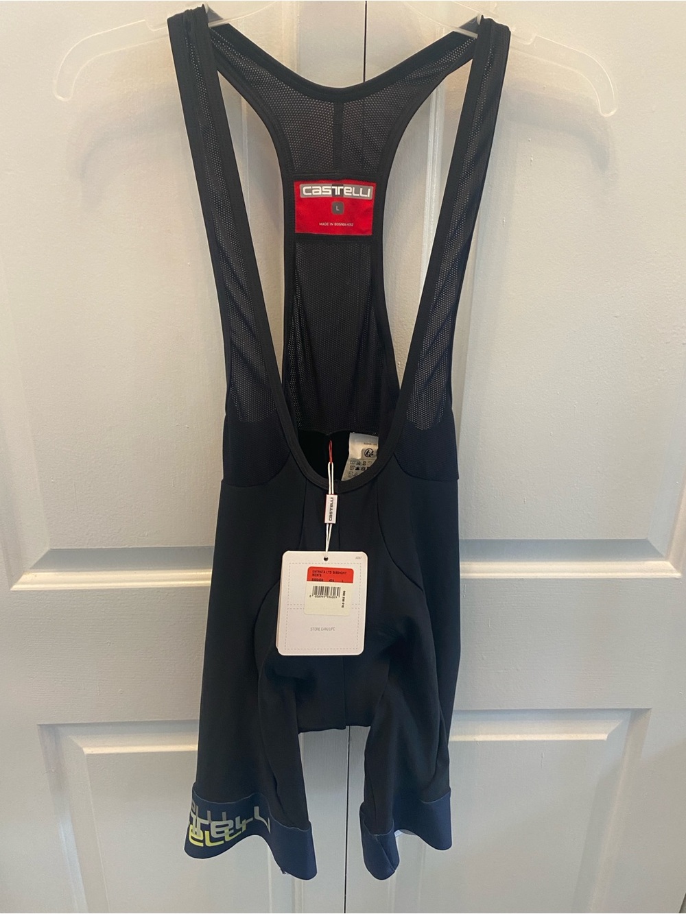 Black Cycling Bib Shorts - men’s